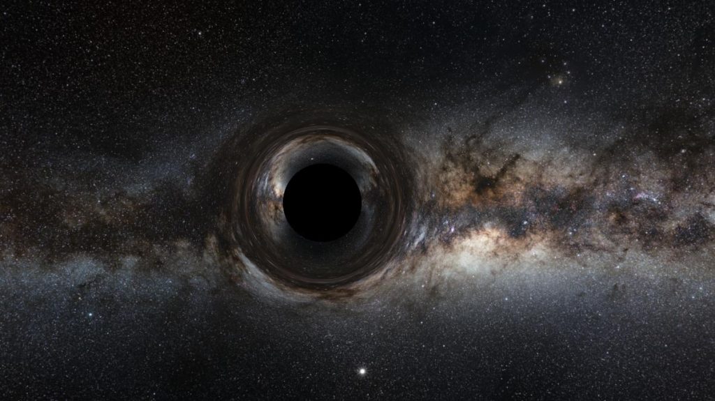Чёрная дыра в космосе: реальное фото